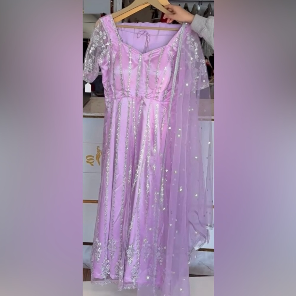 New Lavender Salwar Kurta